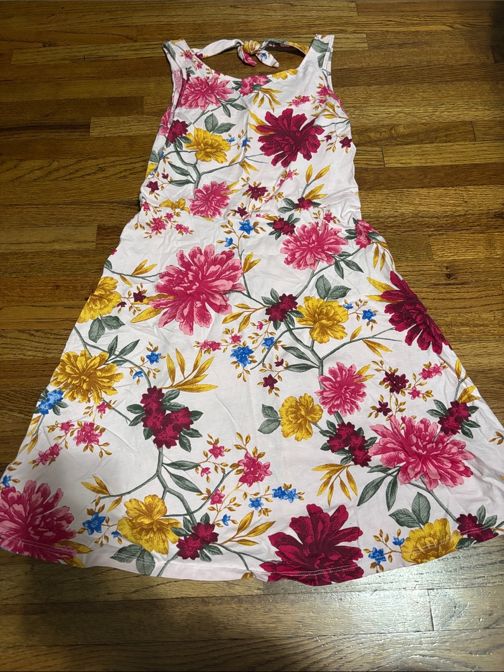 Old Navy girls floral cotton dress